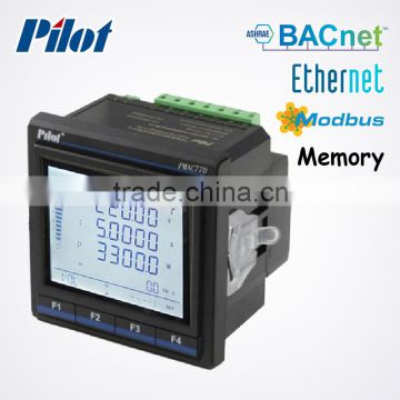 PILOT PMAC770 3-phase multifunction with BACnet MS/TP protocol power meter