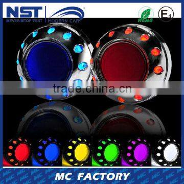 Newest Wholesell Auto Bi-xenon Hid Projector Lens Light Angel Eyes photo-2