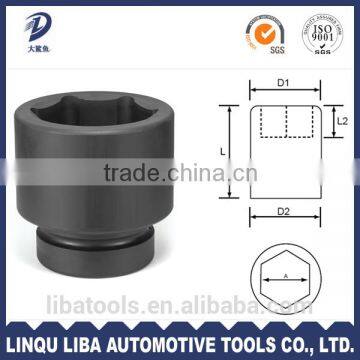 High Quality China Manufacturer Black Finished Forged Alloy Material Impact Socket