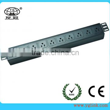 1.5U USA type smart PDU