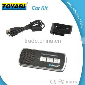 Bluetooth Car kit fHands Free Calling Car Sun Visor Clip Microphone Audio/Speaker/Stereo Car Kit