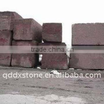 natural Shandong purple sandstone blocks