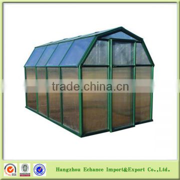 Hot sell cheap Greenhouse/Garden greenhouse/PC board and alu flower house