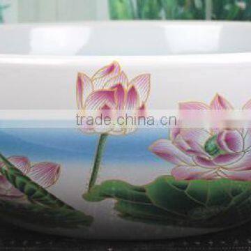 Chinese porcelain painting washing basin PEN-04