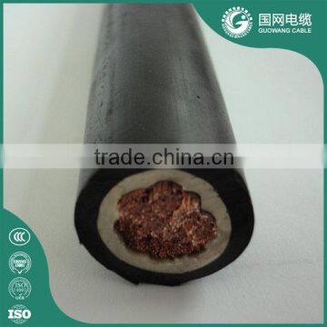 flexible rubber/pvc insulated welding cable h01n2-d 50mm2 rubber welding cable