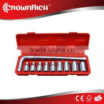 10pcs Cheap Professional Box Spanner Socket Set