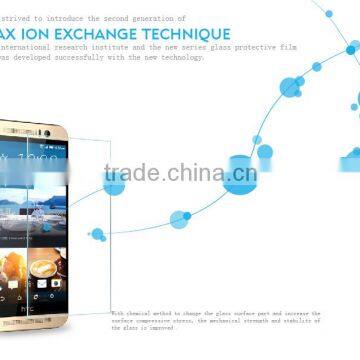 Benks Magic OKR+ 9H Curved Edge Shatterproof Untra Crystal Tempered Glass for HTC ONE M9 photo-2