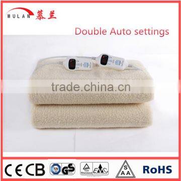 2015 New sales single anti-pilling battery heated blanket