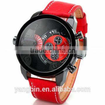 Unique type newest custom logo advertising wrist watch high quality