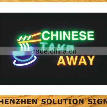 Neon Open Display Flashing Sign Shop Business Signs Shopping Centre Office Cafe photo-6