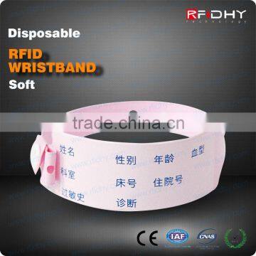 Best Selling Wristbands RFID Wristband for Hospital