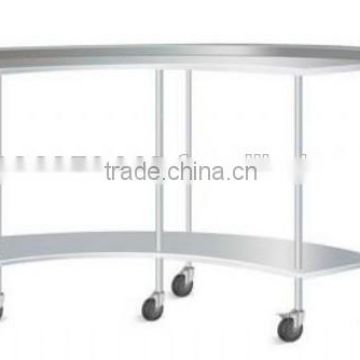 OEM hospital furniture manufacturers medical stainless steel Surgical Instruments Table