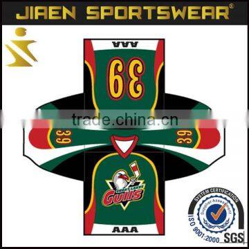 High Quality cheap custom Sublimation Ice Hockey Jerseys / Custom Printed Ice Hockey Jerseys