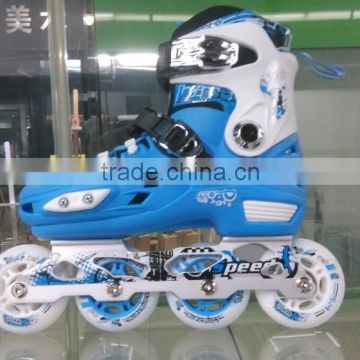 Inline Sport Skate Shoes with 4 wheels no retractable button