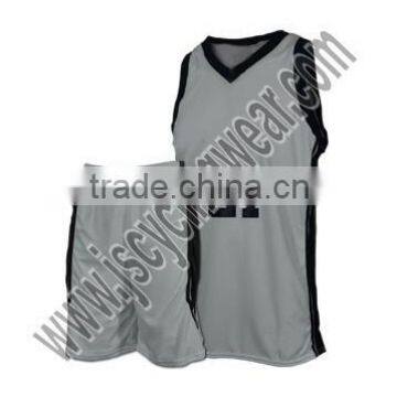 blank quality design basketball jersey,reversible basketball uniform