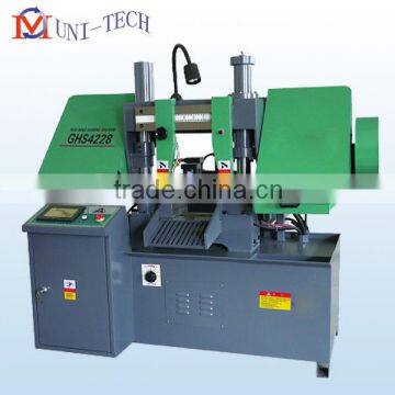 Double column hydraulic metal band saw machines GHS4228,GHS4235/high-performance saw machines