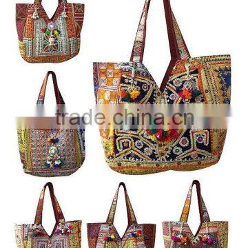 Vintage Indian Hand-Embroidered Bag Wholesale lot