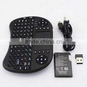 TOPLEO Mini Qwerty Keyboard I8 I8 2.4Ghz Wireless Mini Keyboard for Android TV Box photo-3