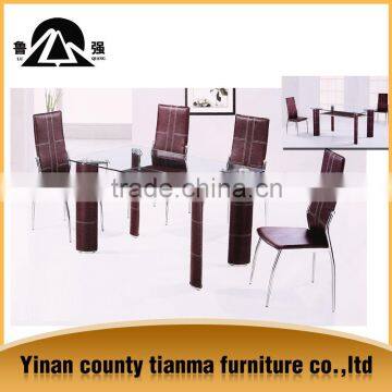 2015 home furniture high quality modern chair and dining table