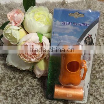 biodegradable plastic dog waste bag dispenser and refills