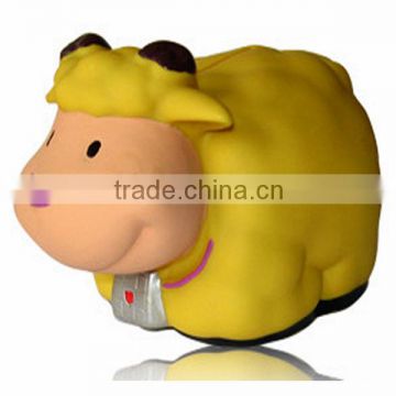 Wholesale hot sell sheep designed coin bank for gife