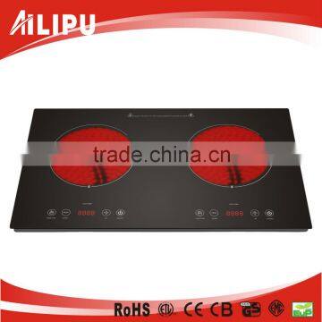 2015 New Design CE/CB Touch Controli Double Infrared Cooker