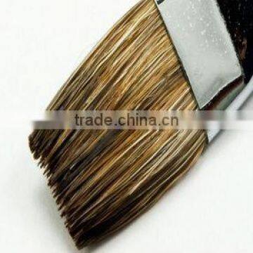 Three Color Mixed Long Taper Length and High Elastic Art Brush Filament