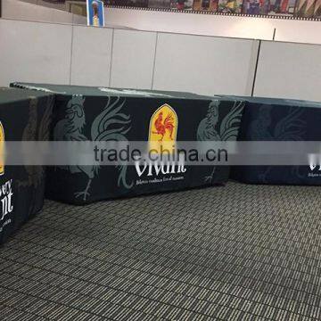 Custom Logo Polyester Printing Table Cover Quality Choice photo-5