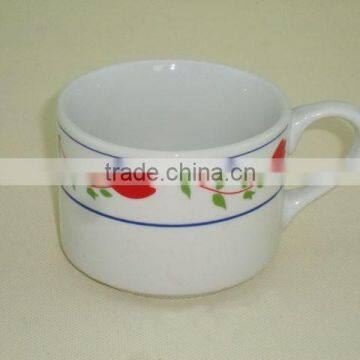 Porcelain Cup and Saucer for Cafe photo-3