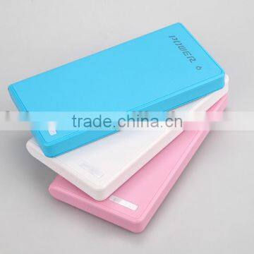 Ultra slim power bank for mobile phone/iPhone/iPad 20,000mAh