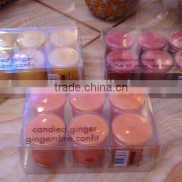 Promotional votive tealight candle