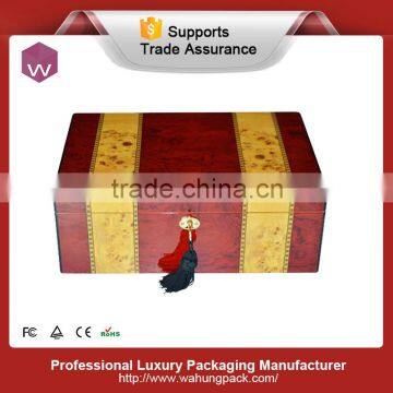 Wholesale mahogany material wood cigar box