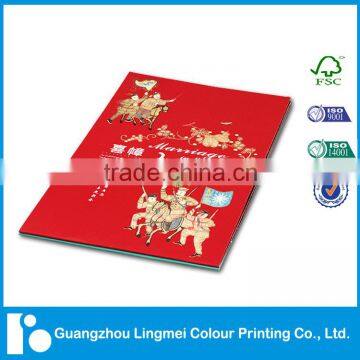 Top Quality Colorful Tri-fold brochure printing factory