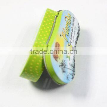 Hot sale peanut shape tin box