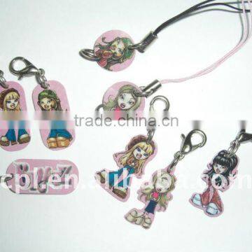 Offset printing charms with small lobster hook