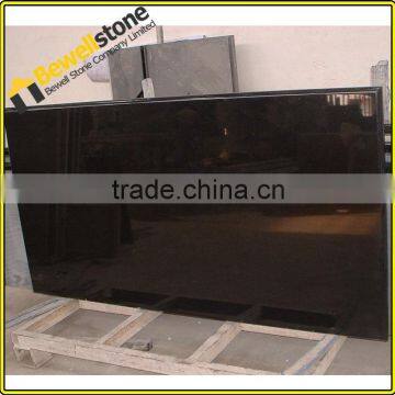 Competitive z black granite slab, precut stone slab shower wall