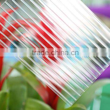 Popular in South America clear and colored PC hollow sheet / clear PC hollow sheet