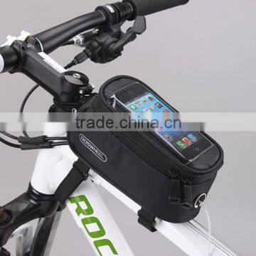 Wholesale China manufacture handlebar mountain bicycle Navigate holder phone case bag 12496S optical frame bag