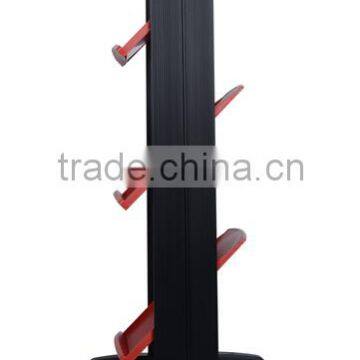 Mobile Literature Rack With Three Shelves photo-3