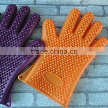 silicone hot-proof gloves