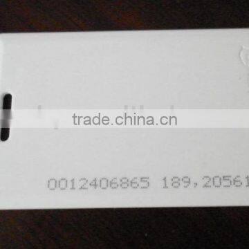 Plastic Pvc Thick ID Card