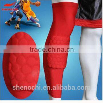 2015 custom design wholesale breathable antislip compression knee sleeves
