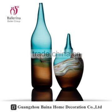 Popular Design Handmade High Quality Home Decoration Art Glass Vase