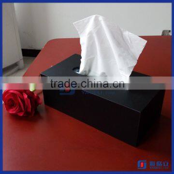 China manufacturer custom made restaurant napkin holder acrylic tissue box cover