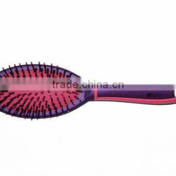 Oval Cherry Cushion Hairbrush