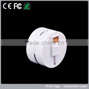 Cheap Logo Branding Marketing Gifts 3in1 Retractable Usb Cable SGB-SJX-001 Nice Gift Kits for Promotion photo-6