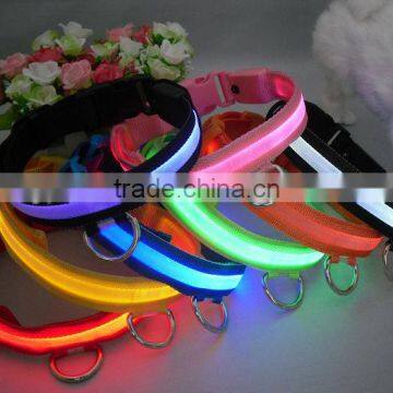 Design for pets LED light dog collar