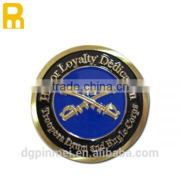 Double logo sports coin with good quality