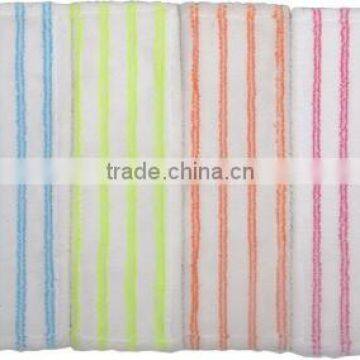 Best Selling Colourful Stripes Microfiber Floor Mop Pad Head Refill