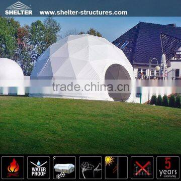 Giant modular dome tent for event